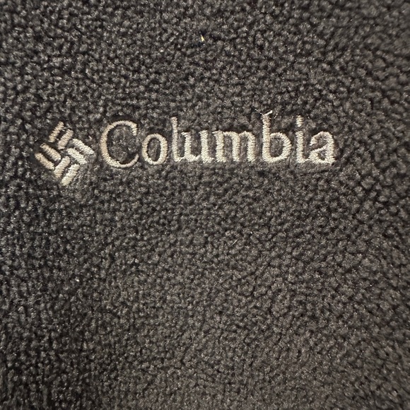 Men’s Columbia Black Fleece Jacket - Picture 2 of 5